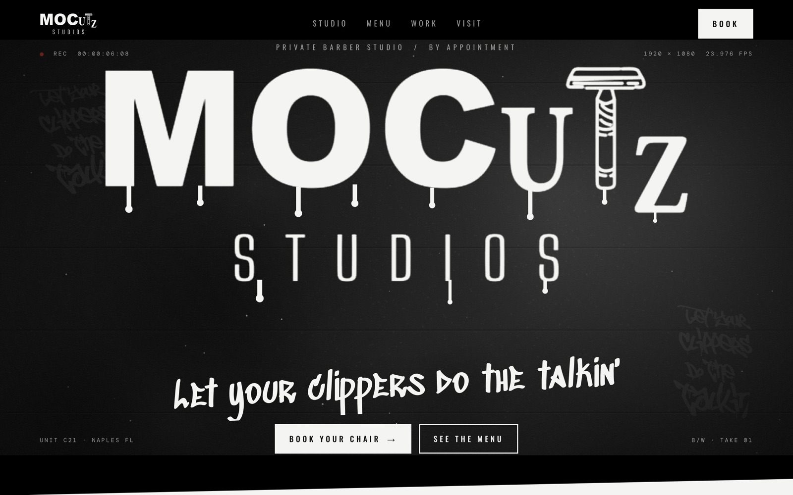 Mo Cutz Studios website
